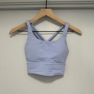 Lululemon Energy Bra Longline Light Blue